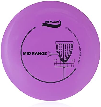 Wen Jian Disc Golf Starter Set, conjunto de golfe de disco, conjunto de iniciantes de golfe com 6 discos-2 driver de pcs,