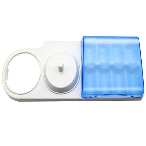 Porta de dentes elétrica Wyfun para oral-B, cabeça de escova de plástico portátil para compatível com oral B Base de suporte para escovas de dentes elétricas oral-B D12, D20, D17, D18, D29, D34, Pro 1000, 600, 690, 700