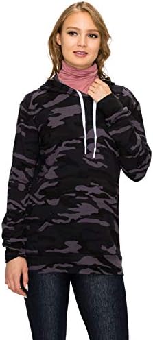 Hoodie de lã sempre feminino - moletom de manga comprida casual suave premium