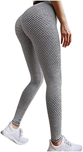 Fedulk TIK TOK LEGGINGS PARA MULHERES, 2 PACK LIVENÇÃO DE LEGNEGING LEGGINGS TRAÇÃO PONTES DE YOGA SCRINCE LIBRAMENTO