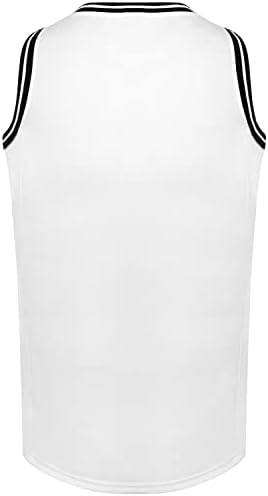 Phoneutrix Blank Basketball Jersey, Mesh Mesh Athletic Reversible Sports Shirts S-3xl