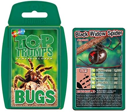 Creepy Crawlies Top Trumps Card Game Bundle