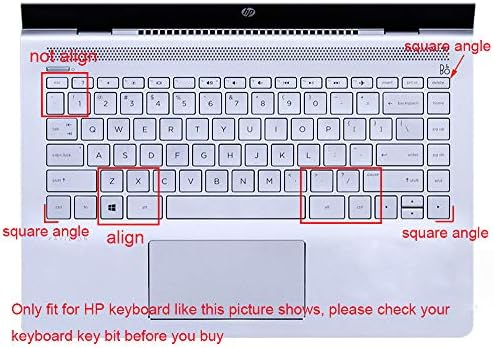 Teclado de silicone Compatível com a pele de 14 HP Pavilhão x360 14m-BA 14m- CD 14M-CD0001DX 14-BF 14m-BW 14-CM 14-CF Série 14-BF040WM