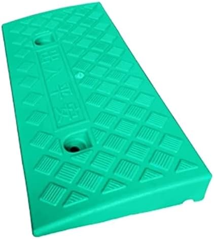 Letrem rampas slope bloc 5cm rampas de arboras de proteção rampas plásticas tapete verde e amarelo rampas de segurança portáteis