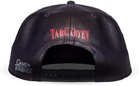 Game of Thrones Baseball Cap House of the Dragon Logo Official Black Snapback