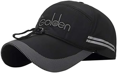 Baseball Cap Womens mens casual ajustável boné de verão de verão chapéu de gorro com viseira hip hop ciclismo de caminhada