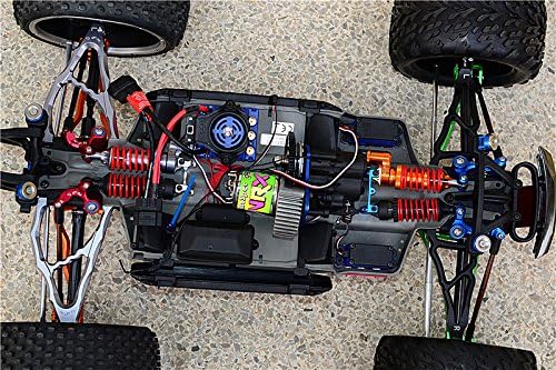 GPM para traxxas E -Revo edição sem escova Peças de atualização de alumínio frontal+traseiro superior e inferior braço de suspensão