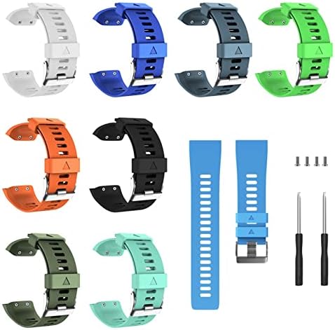 Banda de pulseira de pulseira de substituição Nibyq Strap Silicone Band Strap para Garmin Forerunner 35 Smart Watch Bracelet