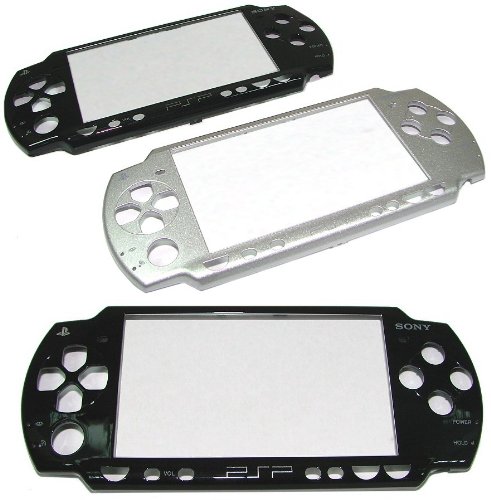 Placa Face para PSP Slim * Silver * - Produto original da Sony