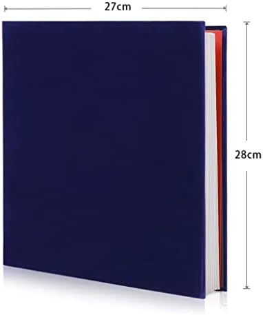 ZCMEB Foto Album Scrapbook Capa de veludo páginas grossas com filme protetor salvar imagens permanentemente, melhor escolha