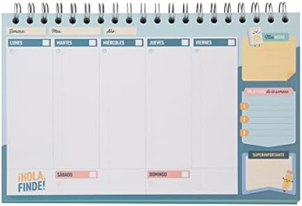 Planejador semanal - tarefas, planos e ... compre!