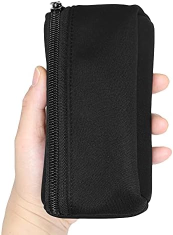 Case de neoprene Kwmobile compatível com o Universal Gaming Mouse - Case for Mouse Soft Pouch Carry Bag - Black