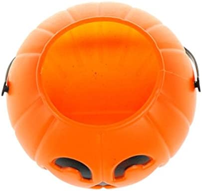 Presente_source Halloween balde portátil abóbora Jack O'Lantern Buckets Titular de doces Truque ou tratar baldes de