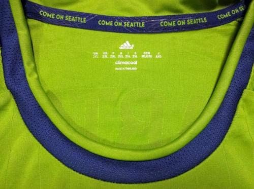 Seattle Sounders Obafemi Martins autografou a Jersey Green Adidas Size XXL MCS Holo Stock 90810 - camisas de futebol autografadas