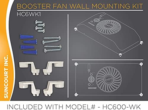 Suncourt Equalizador HC600-WK EZ8 Montagem de parede Montagem de parede Smart Electric Bedroom Air Condicionador