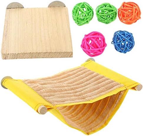 IPETBOOM PET HAMMOCK HAMPRE HAMMOCK 5 SETS STRIPELAÇÃO DE HAMMOCK SQUIRREL CHILIA PORCA DE CACAÇÃO TROOLHO QUENTE ANDO PROBLEMA PARA