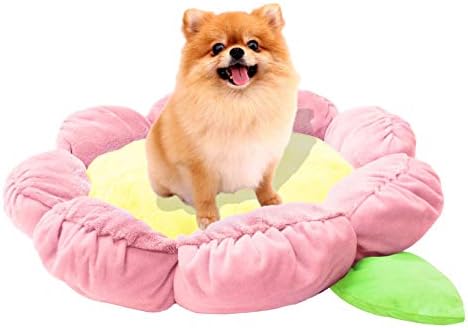 Tonbo macio macio pequeno e bonito e aconchegante cão -de -rosa de cão de cachorro, lavadora e secadora amigável,