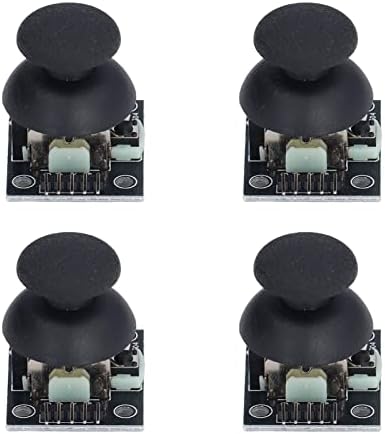 Sensor de controle de jogo, x y eixos duplos 4pcs módulo de joystick para ps2