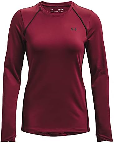 Under Armour Mulher Camiseta de Crew Crew de Manga Longa de Mulheres