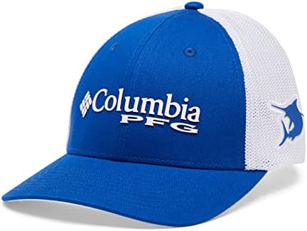 Columbia Unisisex -Adult Pfg Logo Mesh Ball Cap - High Crown
