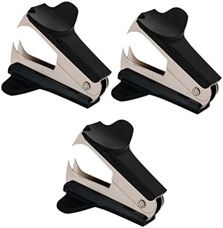 STOBOK 3PCS Grama Ferramentas Universal Móveis Removedor de grampos Ferramenta de remoção de grampos Home Mini grampeador