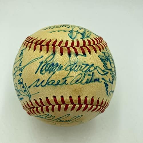 1980 A equipe de Los Angeles Dodgers assinou o Baseball da Liga Nacional 35 SIGS JSA COA - Bolalls autografados