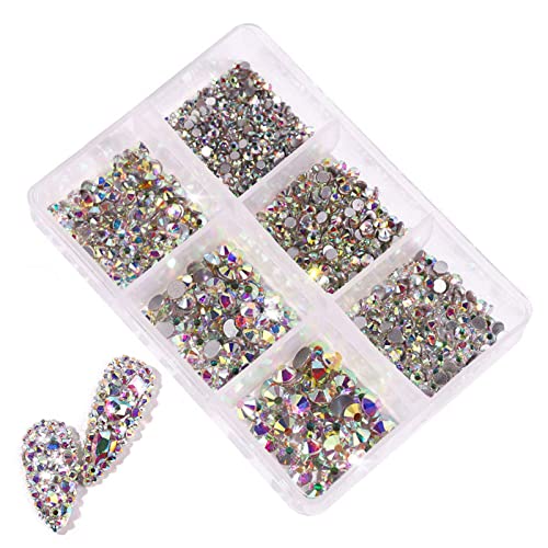 Crystal ab strasss- texjkuw unhas strass decorativas, cristal liso e claro, cled sweets, pedras preciosas, jóias de unhas artesanato