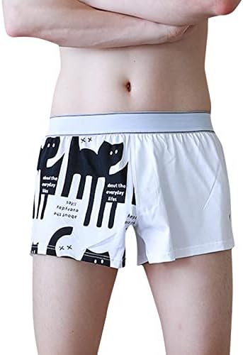 Masculino boxers algodão masculino Brincadeiras Low Rise