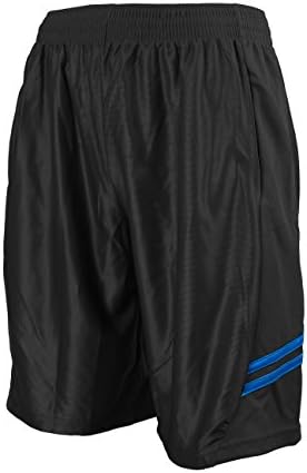 North 15 Men's Athletic Basketball Shorts com bolsos laterais