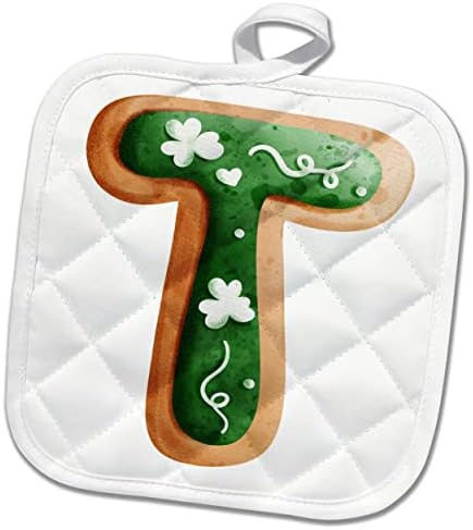 3drose fofo st patricks diurno imagem de biscoito monograma t - pautolistas