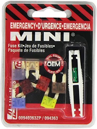 Littelfuse 094363 Mini Kit de emergência de fusível