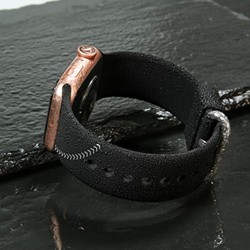 Yutior Sport Bands Compatível com Iwatch 38mm 40mm 42mm 44mm, Silft Silicone Myle Mulheres grandes pulseiras pequenas pulseiras