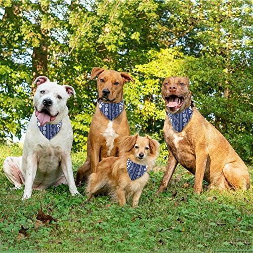 Cachorro bandana boho padrão floral colarinho de cachorro Triângulo cachorro cachorro ajuste babadores para cachorros