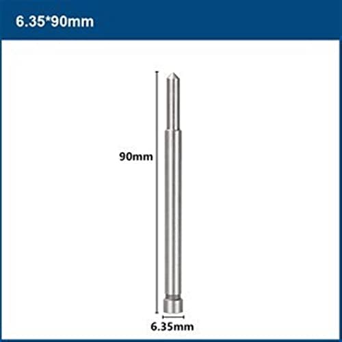 Faça o pino piloto anular de broca 6,35 mm de 8 mm de 8 mm de haste longa Pin Pin Placa de aço Ferramenta de perfuração 1pcs