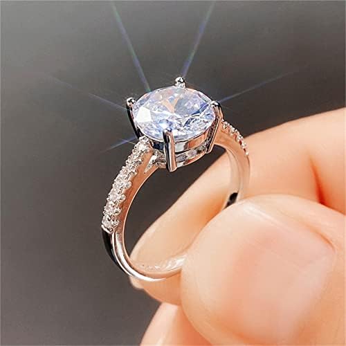 2023 Novo anel de casamento geométrico para mulheres anel de strass anel prateado anel de strassina geométrica linhas de