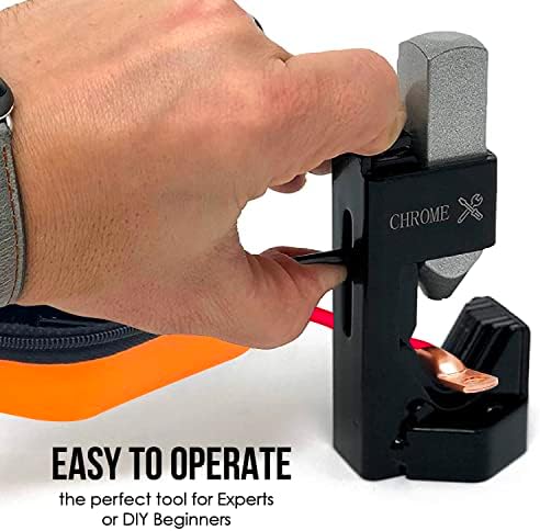 Battery Cable Lug Crimper - Ferramenta de crimpagem de martelo com bolsa de armazenamento