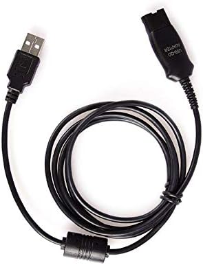 DA95 Adaptador de cabo USB QD Compatível com Plantronics H251 H251N H261 H261N HW291N, HW301N HW710 HW720 E H-SERIES & HW-SERIES