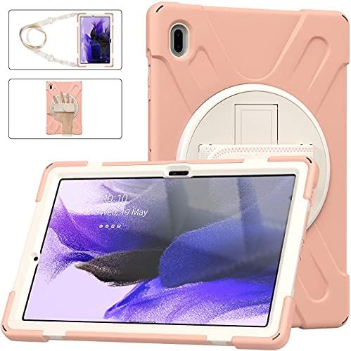 Tablet PC Caixa Tablet Caso para Samsung Galaxy Tab S7 Fe 12.4 T730, Crianças Tampa de comprimido à prova de choque de corpo