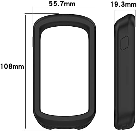 Case compatível com Garmin Edge Explore 2 Case Soft Silicone Bike GPS Tampa de proteção