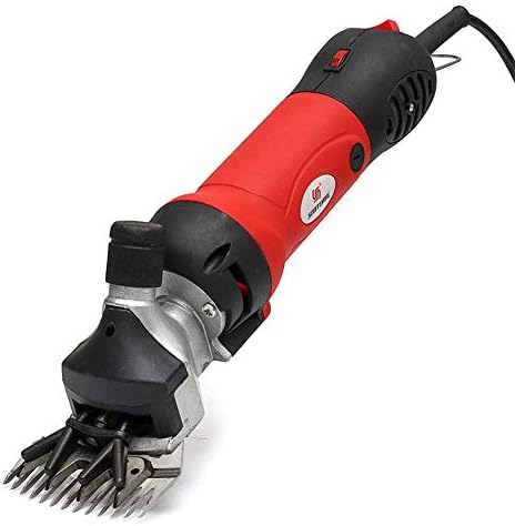 Ralira Professional Sheep Sishing Machine Clippers, 500W e 6 velocidades Speeds de tesoura de ovelha ajustável Suprimentos