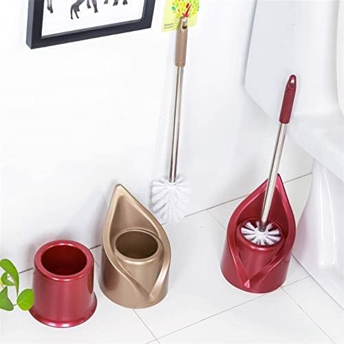 Bienka aço inoxidável Handeld, pincel de vaso sanitário conjunto de vaso sanitário e suportes escova de lavador de vaso sanitário