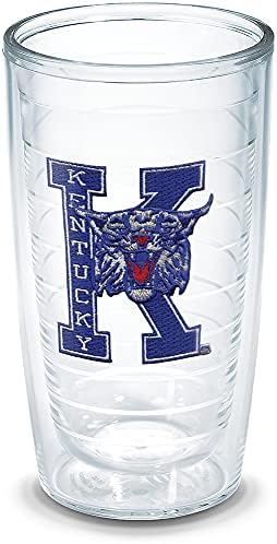 Tervis fabricados na Universidade de Muros Duplo dos EUA de Kentucky UK Wildcats Tumbler Copa mantém bebidas frias e quentes,