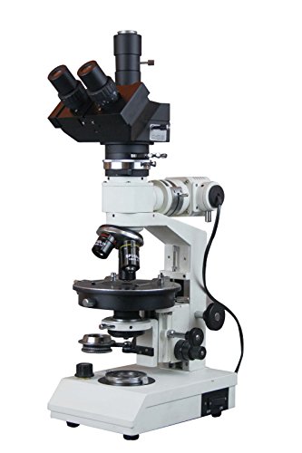 Microscópio de Luz de Incidente de Ore Polarizador Trinocular W 3MP Câmera