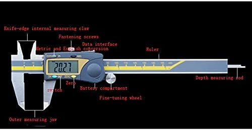 Httjack 0-150mm 6 Digital IP54 Extrema Precisão Vernier Palier Abs ABS Digital Paliper Digital
