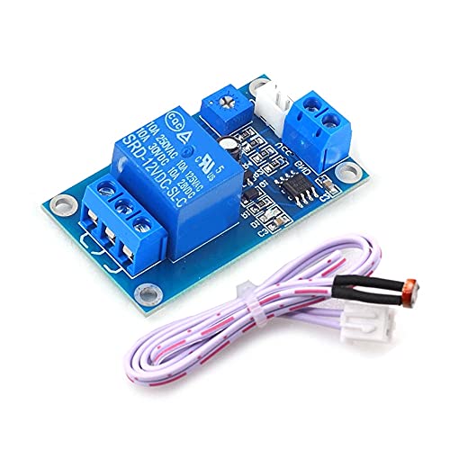 CC 5V 12V 24V 10A Controle da luz Fotoresistor Módulo de relé de detecção de relé Brilho do sensor de detecção Módulo