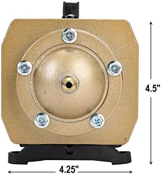 Bomba de ar aquário aquaneat, 950gmh de bomba de ar comercial para tanques de peixes, bomba de aerador hidropônico com saídas de fluxo