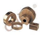 Manterna de bronze sinterizada genuína Oilite® rolando 25 mm. ID x 30 mm. OD x 32 mm. Comprimento