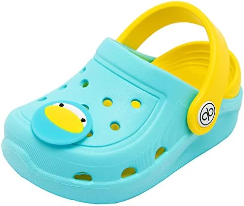 DripDrop Girls Comfort Clogs Kids Slip On Garden Shoes Boys Boys Beach Pool Slide Sandals Slipper