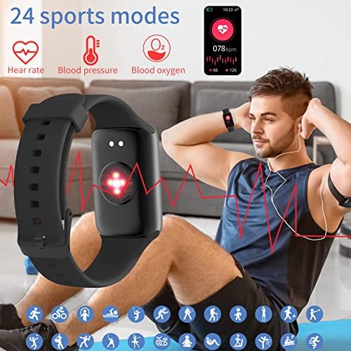 Smart Watch For Android e iOS Telefones 1,47 HD Touch Screen Gadixy IP67 Rastreador de fitness à prova d'água com sono