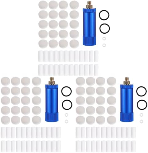 Doitool Ser de 3 compressor de ar de ar de alta pressão filtro de óleo Filtro de água Bomba de filtro da bomba de alta